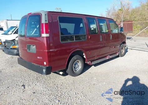1999 GMC Savana Rv z USA, uszkodzony, nr VIN 1GDFG15M9X1098680